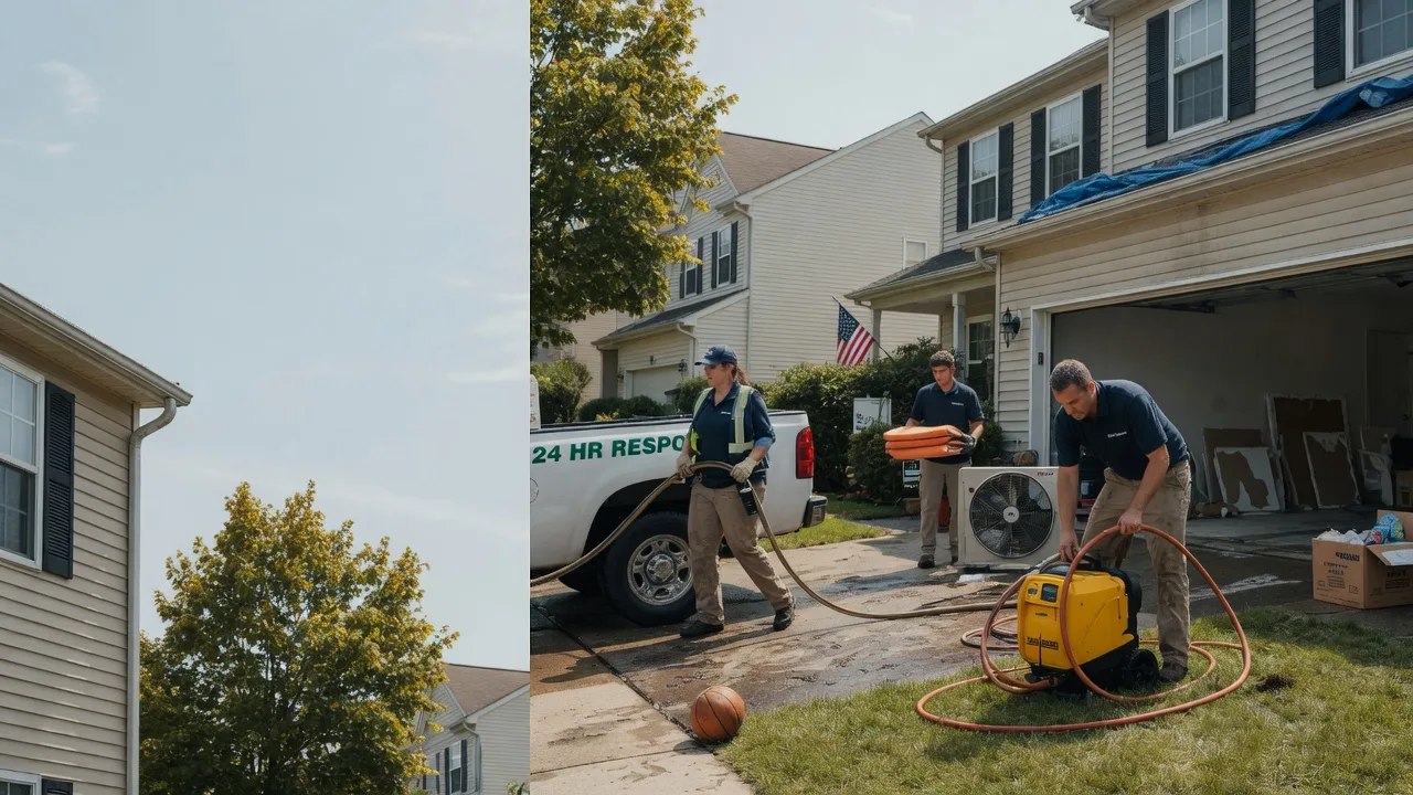 Emergency Water Damage Restoration in Tylerton, MD near me